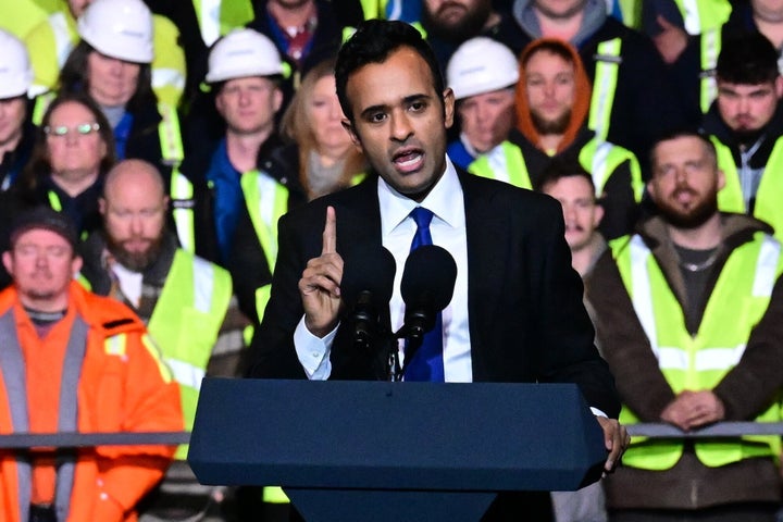 In the campaign for governor, Republican Vivek Ramaswamy has parlayed his national name recognition, tech industry connections and alliance with Trump into a record fundraising haul.