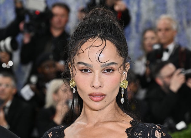 Zoë Kravitz at the Met Ball on Monday night