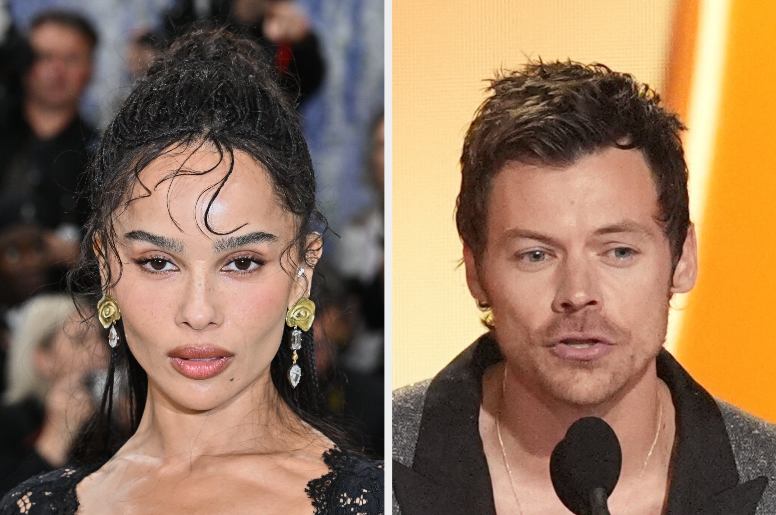 Zoë Kravitz's Unique Way Of Fending Off Harry Styles Engagement Rumours At The Met Gala