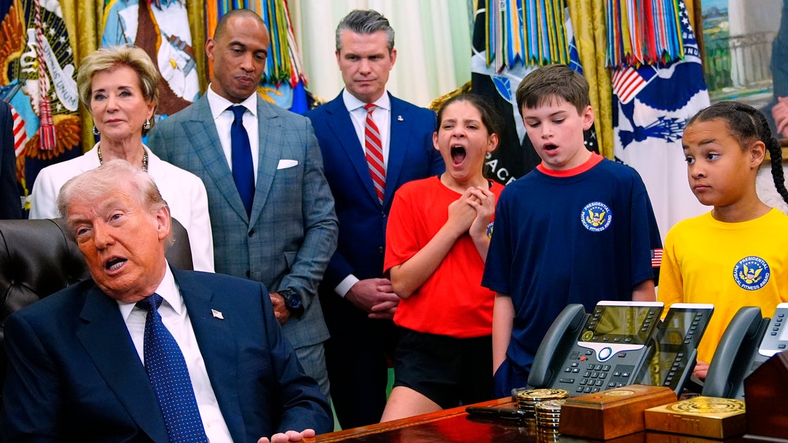 Trump Rants And Complains To A Bunch Of Bored Kids: ‘I Ended 8 Wars’