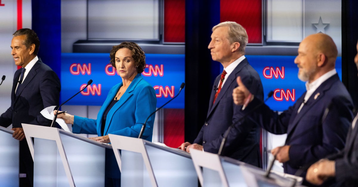 Candidates For California Governor Tangle In Testy Debate? — GLOBAL — ERYU PROJECT