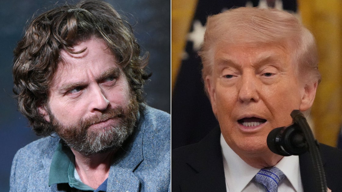 Zach Galifianakis Slams Pro-Trump Podcasters: 'That's Not The Job Of A ...