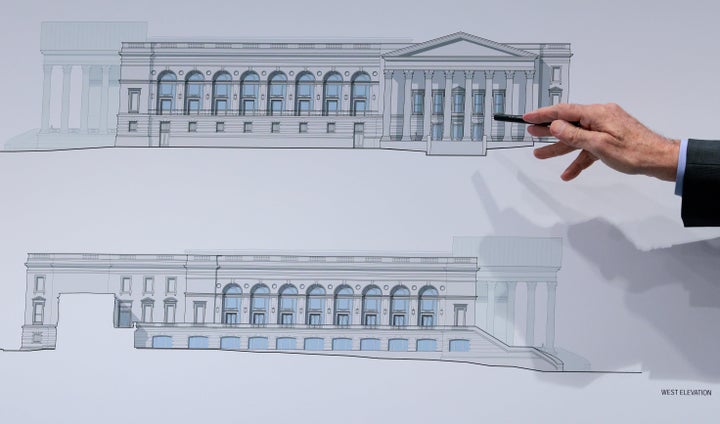 The new East Wing will be a whopping 90,000 square feet.