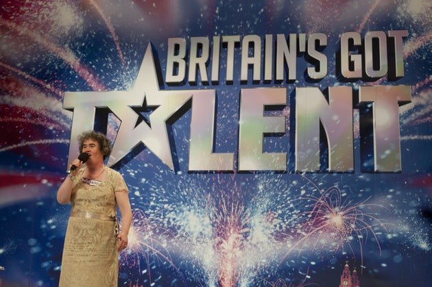 Susan Boyle on Britain's Got Talent in 2009