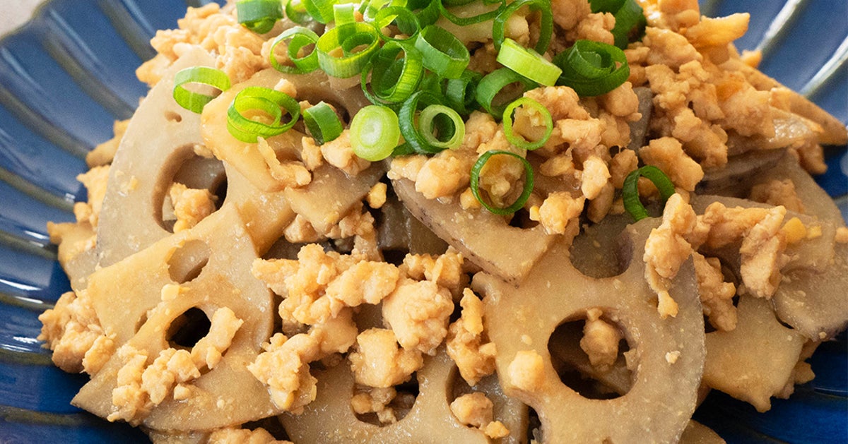 【れんこん買ったらこれにして】ご飯が進む！れんこんと鶏ひき肉のみそ炒め