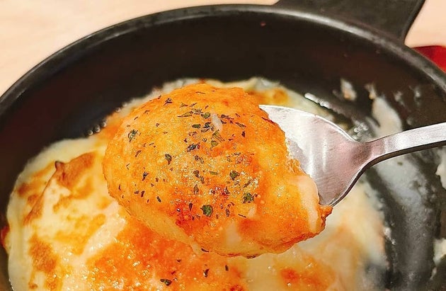 ガストの「マッシュポテトのオーブン焼きやまや明太」