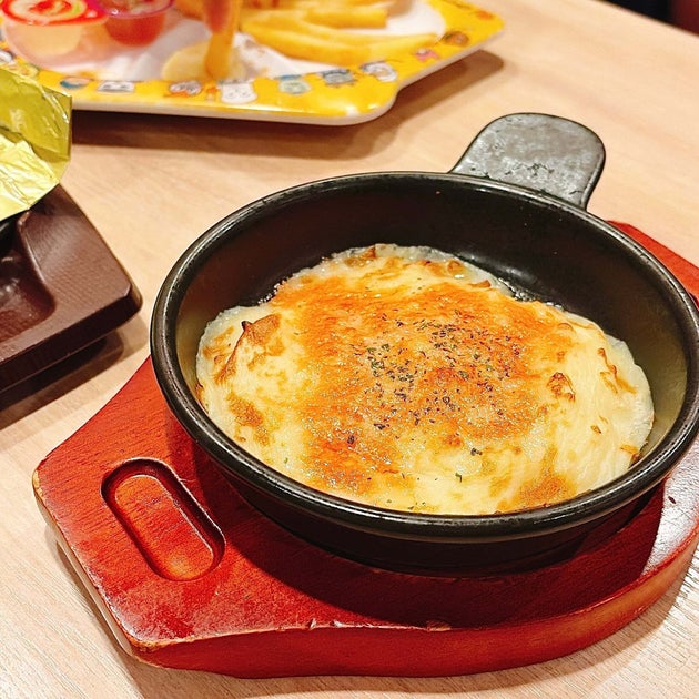 ガストの「マッシュポテトのオーブン焼きやまや明太」