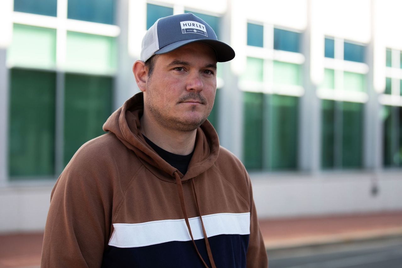Sean Connell, 42, said he wasn't active in politics until last year. He helps lead Hagerstown Rapid Response’s mutual aid committee.