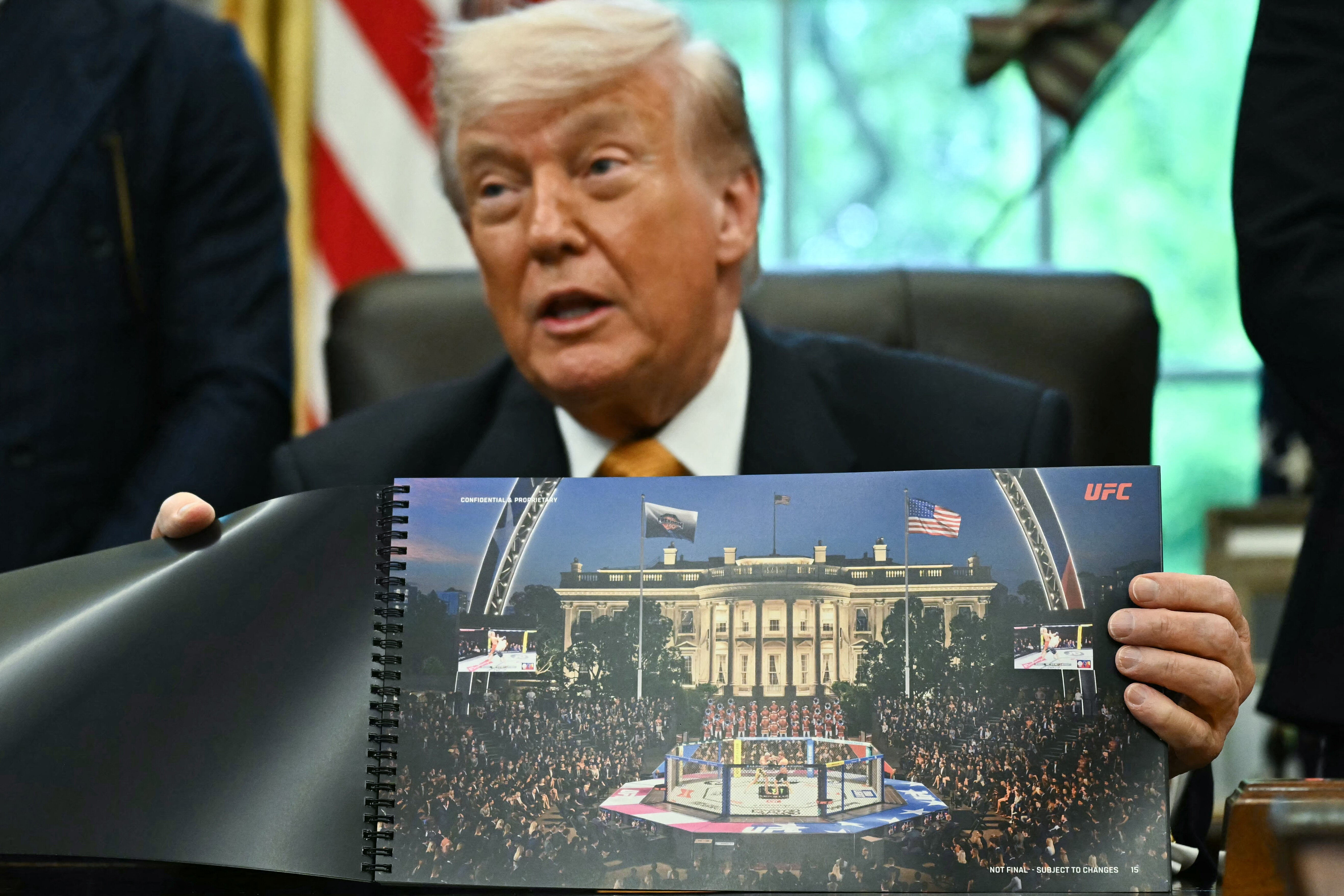 トランプ投稿の「戦争の長さ」図表が物議。イラン紛争を“小旅行”と表現するも困惑の声