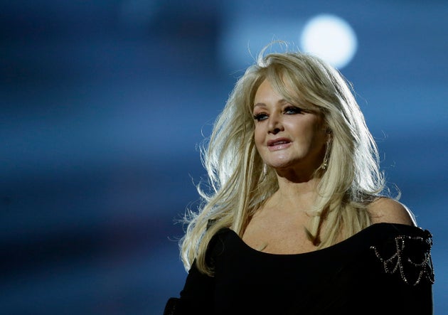 Bonnie Tyler on stage in 2013
