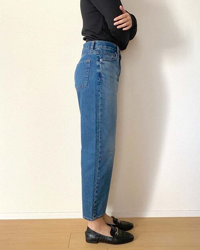 GU「ストレートアンクルジーンズ(丈標準64.0~68.0cm)」