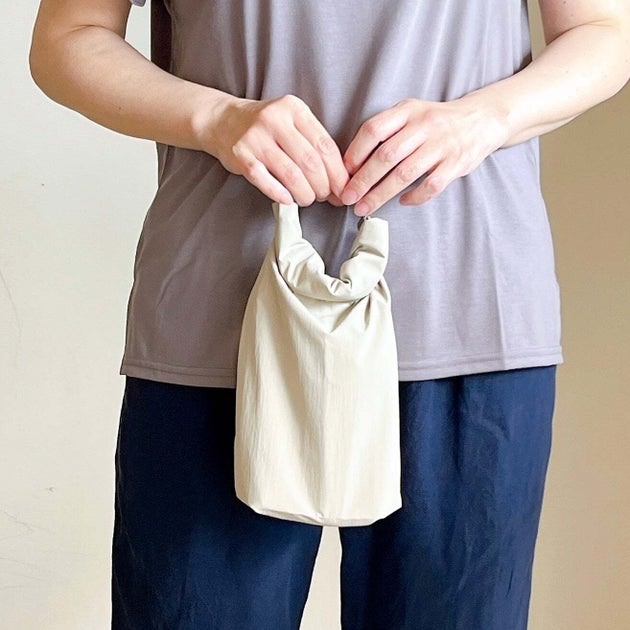 無印良品「高さが変えられる ランチバッグ ロールトップタイプ 小」
