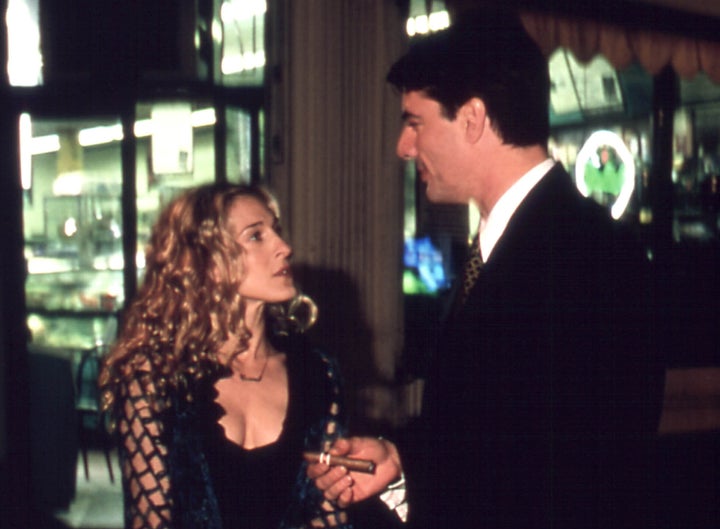 Sarah Jessica Parker and Chris Noth in Sex And The City