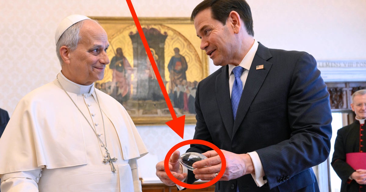 Marco Rubio’s Gift To Pope Leo Is Instantly Mocked As A Last-Minute ...