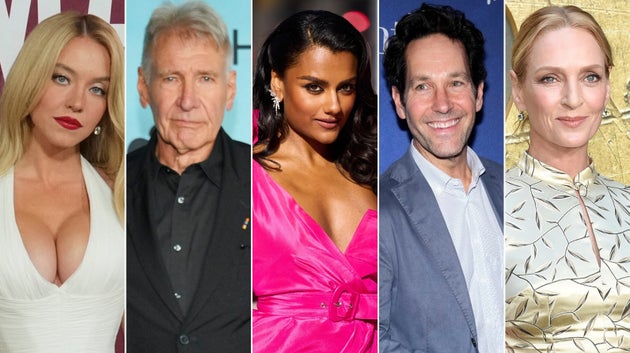 Sydney Sweeney, Harrison Ford, Simone Ashley, Paul Rudd and Uma Thurman