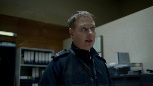 Thomas Coombes as PC Daniels in Baby Reindeer