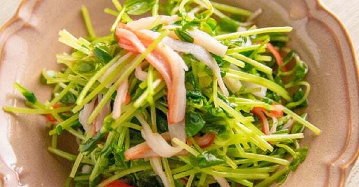 【豆苗はこう食べて】1食100円前後で作れる。コスパ抜群おかず5選