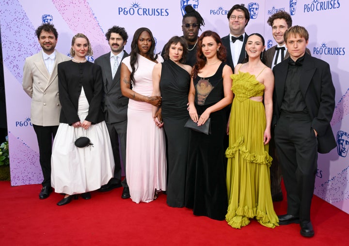 The stars of Saturday Night Live UK attend the TV Baftas together
