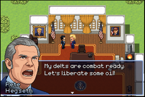 Secret Handshake Installs Arcade Games In D.C. To Criticize