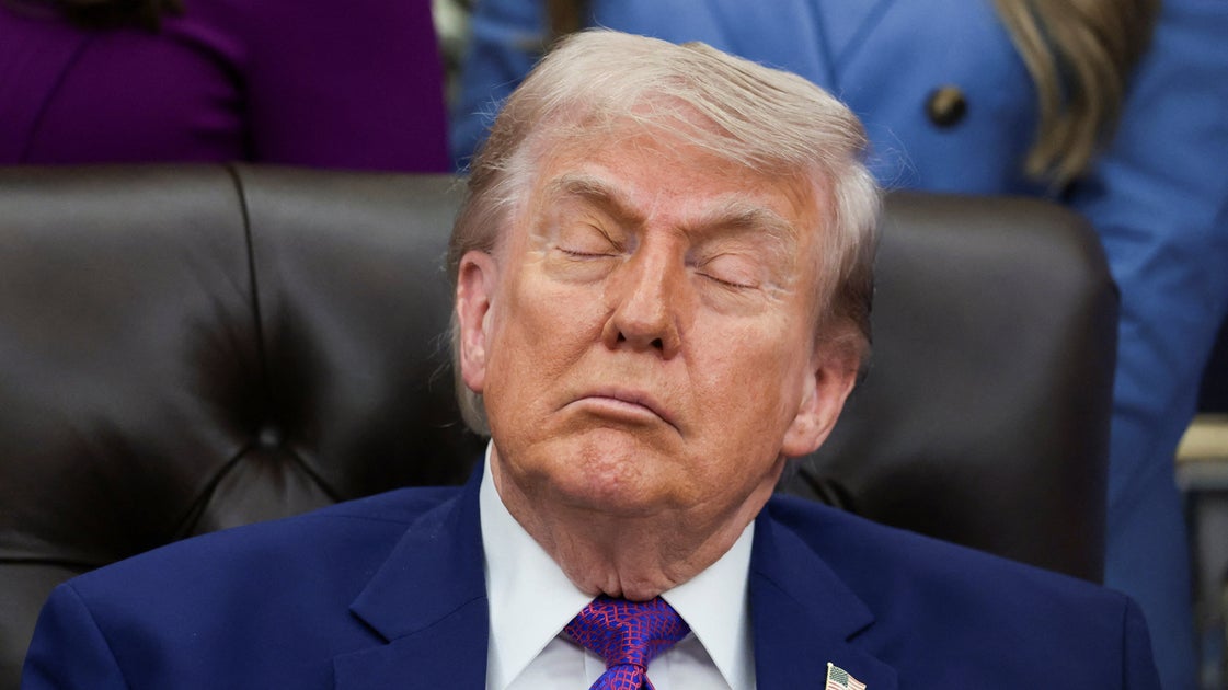 White House Social Media Team Claims President Didn't Fall Asleep During Event