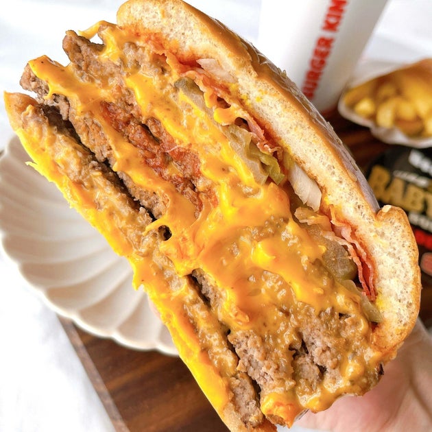 バーガーキング「二代目ベビーボディーバーガー」