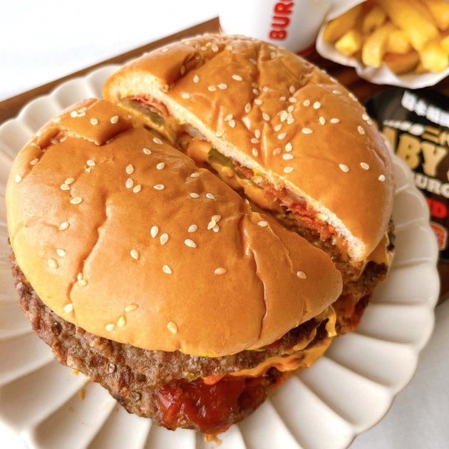 バーガーキング「二代目ベビーボディーバーガー」