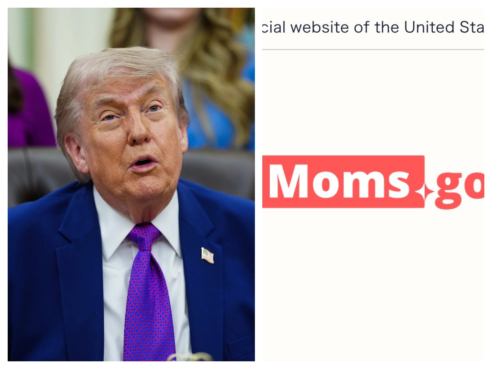 トランプ大統領、妊婦向けサイト「Moms.Gov」を公開するも医療団体から懸念の声。サイトで案内される施設「危機妊娠センター」とは