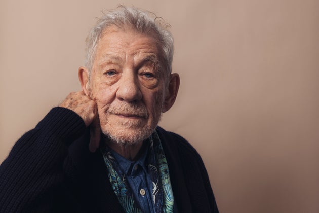 Sir Ian McKellen pictured last month