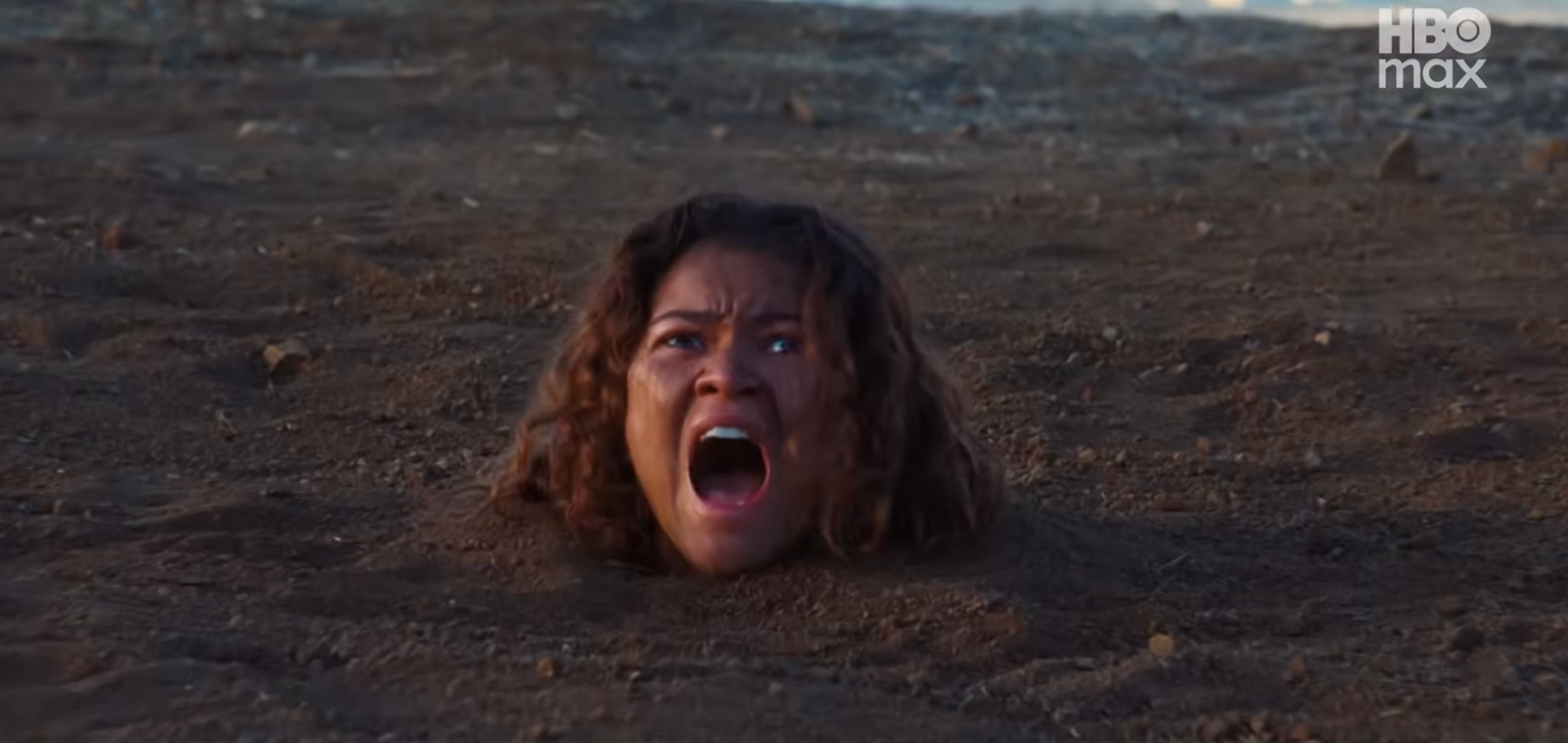 Zendaya 'Spent About Three Days Buried Up To Her Neck' For Dramatic Euphoria Stunt