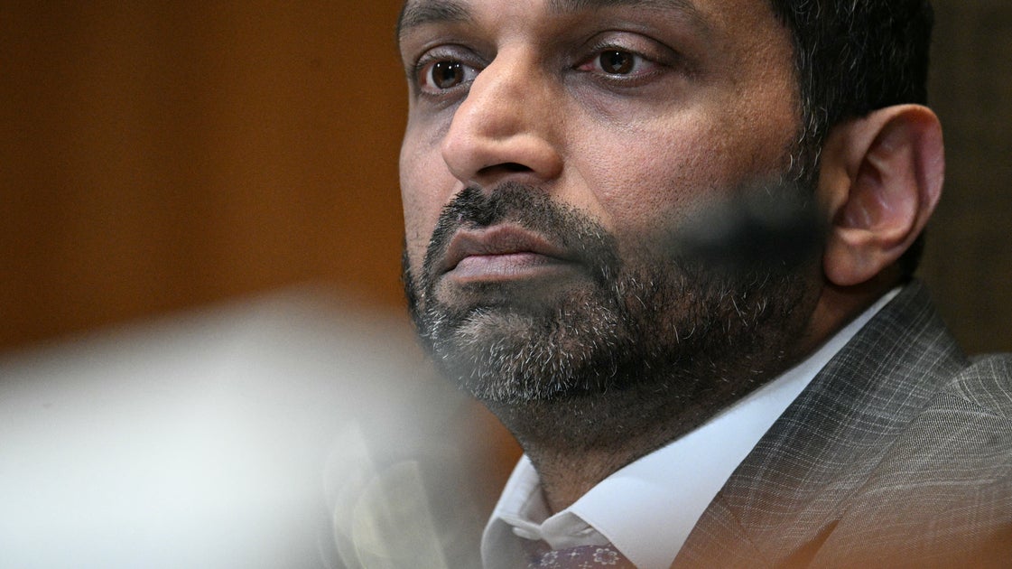 Kash Patel verliert bereits die Fassung, als er über seine angeblichen ...
