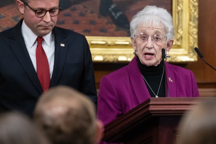 Representative Virginia Foxx, a Republican from North Carolina, slammed a 10-year-old's essay on EVs.