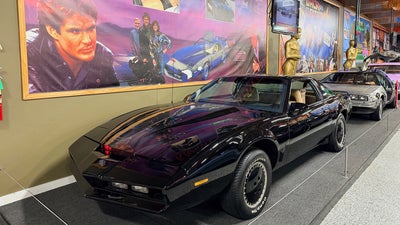 Speeding Ticket For Museum's 'Knight Rider' Replica Car Despite Not Moving In Years