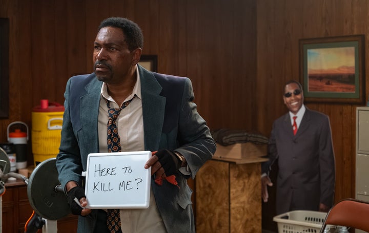 Man's violence extends beyond the twins, with his lawyer (Mykelti Williamson) also feeling his wrath.