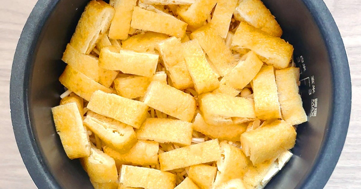 【油揚げ、こう食べて】ご飯2合が一瞬でなくなる。おかずいらない!