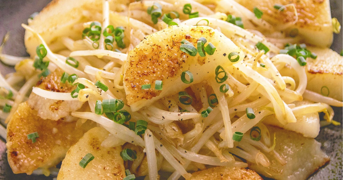 【長芋、焼くとこんなにおいしいの？】こんがり香ばしい！もやしと作る10分副菜