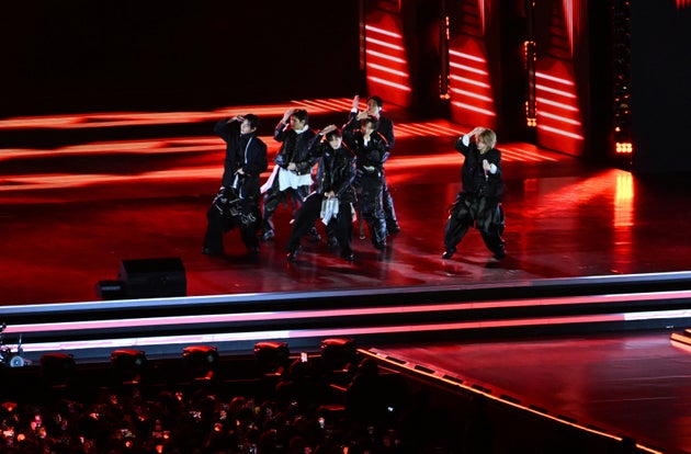BTS performing in South Korea earlier this year