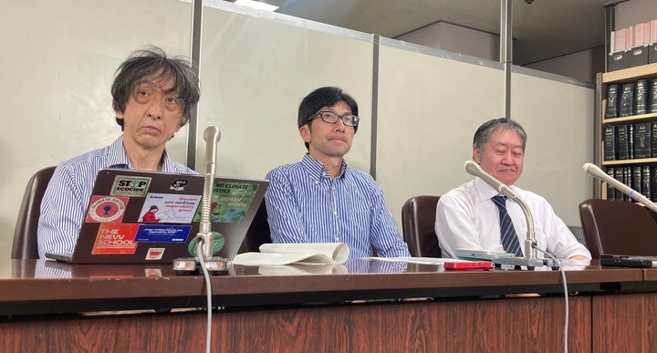 判決言い渡し後の記者会見(2026年5月12日)