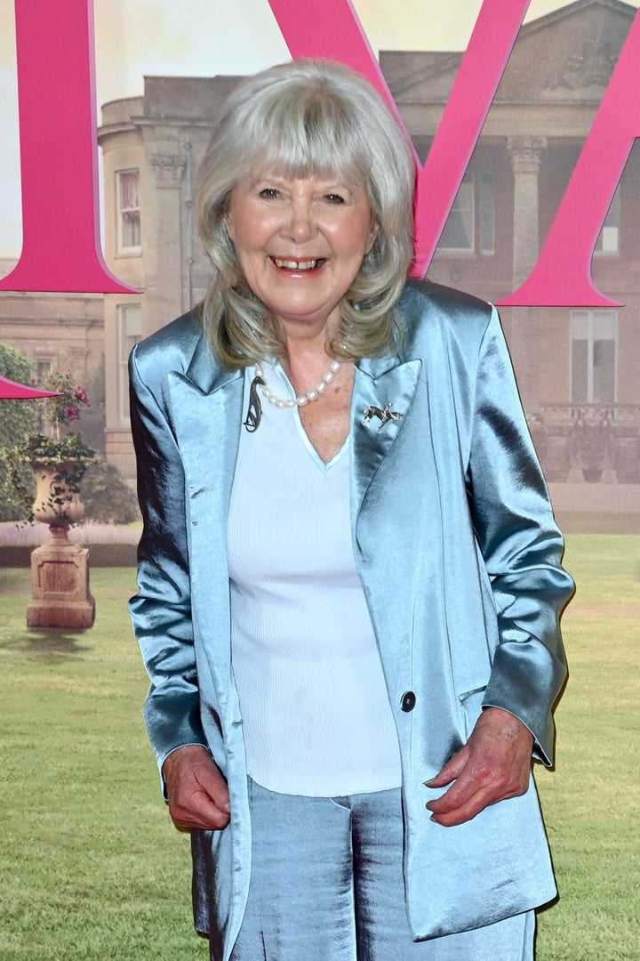 Dame Jilly Cooper at a screening of Rivals' first season in 2024
