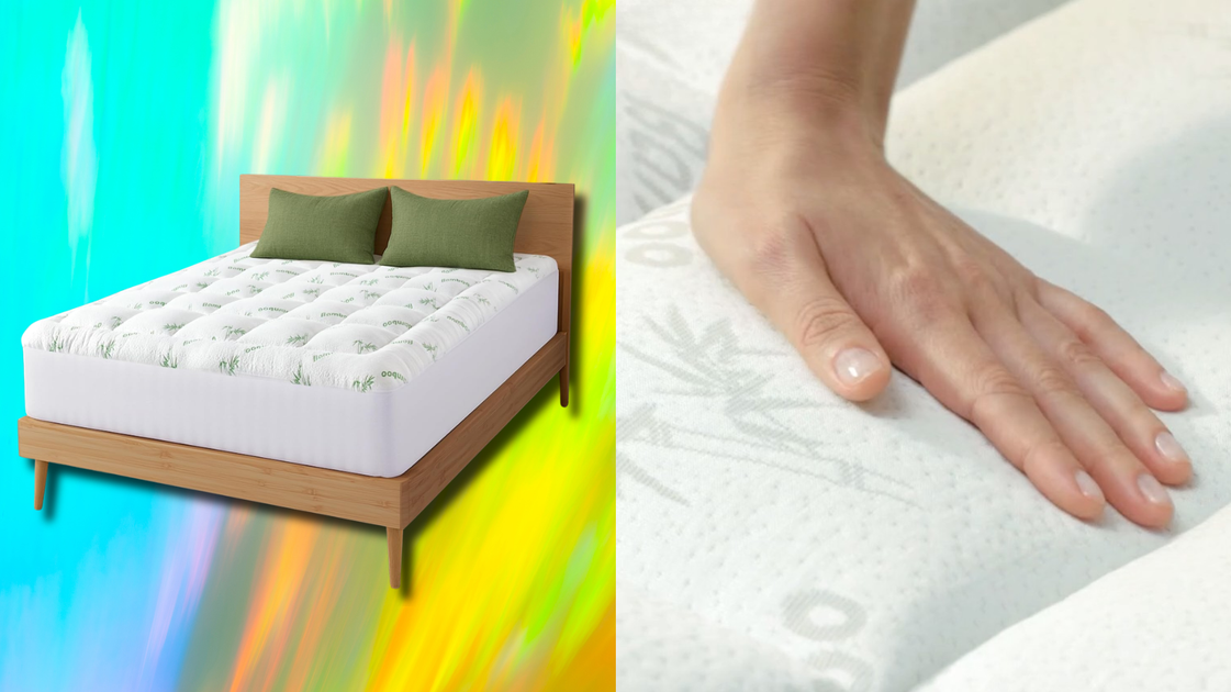 This Fluffy Mattress Topper Makes 'A World Of Difference' For Back And Hip ...