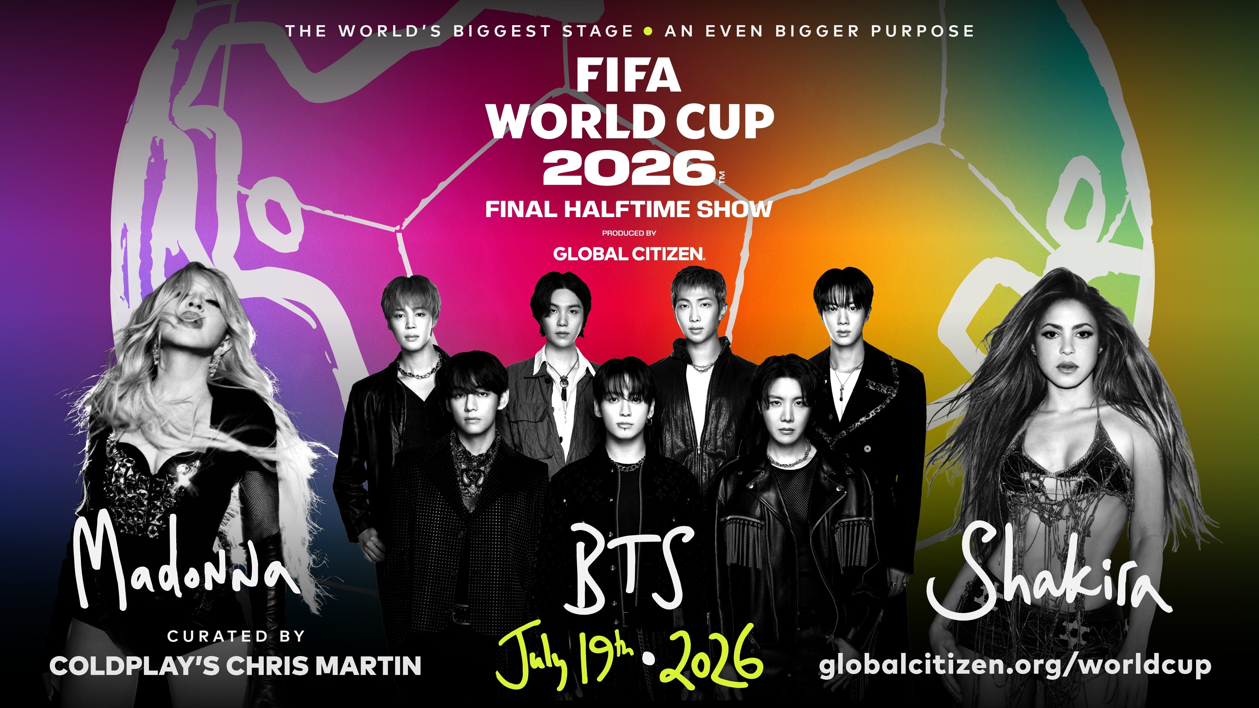 W杯決勝ハーフタイムショー、出演者が豪華すぎる！BTS、マドンナ、“あの”キャラまで登場