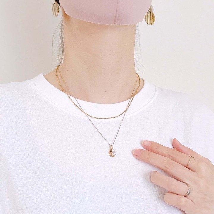 無印良品「婦人 引き揃え天竺編みフレンチスリーブTシャツ」
