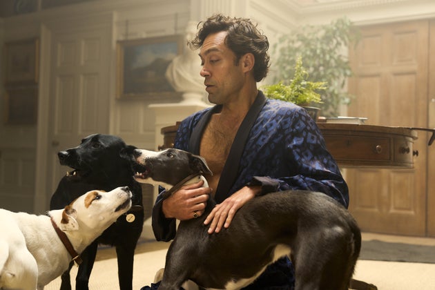 Alex Hassell in Rivals season two