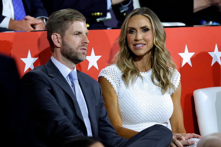 President Donald Trump's son Eric Trump and daughter-in-law Lara Trump appeared on the "Hang Out with Sean Hannity" podcast this week.