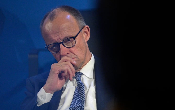 German Chancellor Friedrich Merz says he would not advise his "children today to go to the U.S., get educated there or work there, simply because a certain social climate has suddenly developed there."