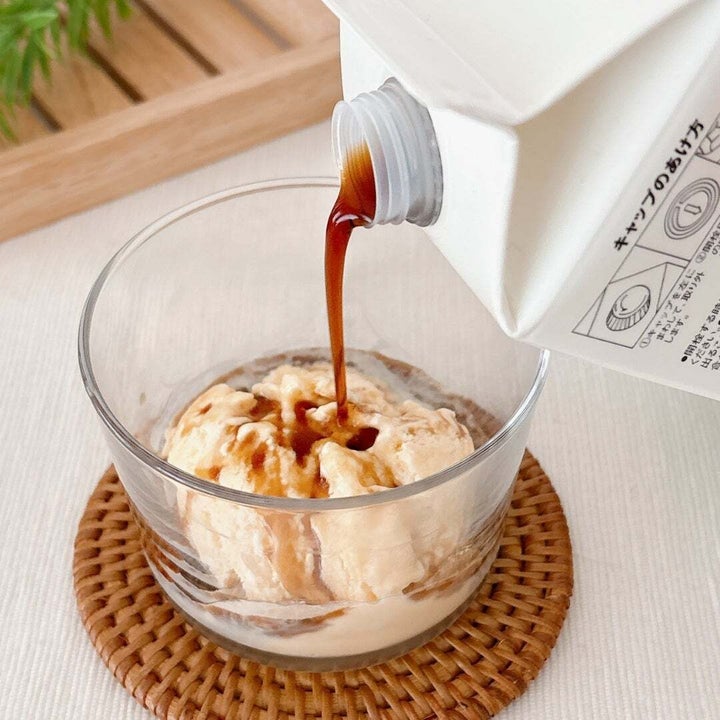 「カフェインレス カフェオレベース 無糖」