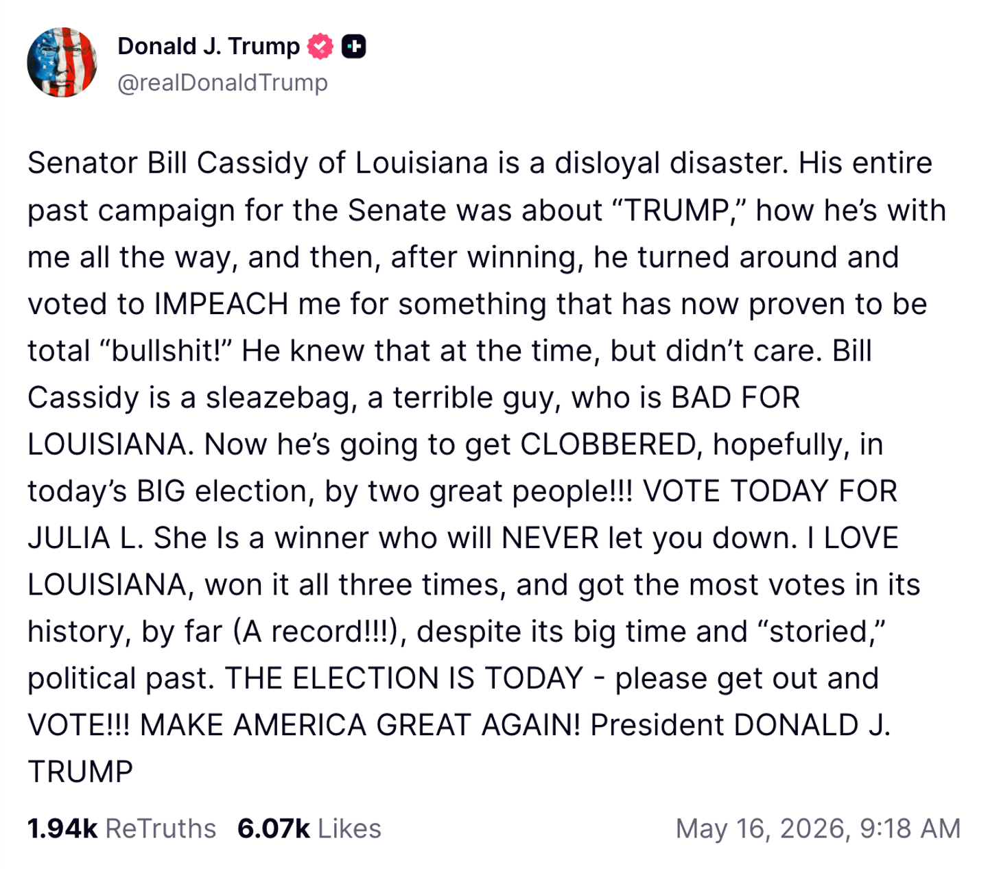 Trump Blasts 'Disloyal' GOP Senator Who Voted To Impeach Him | HuffPost ...