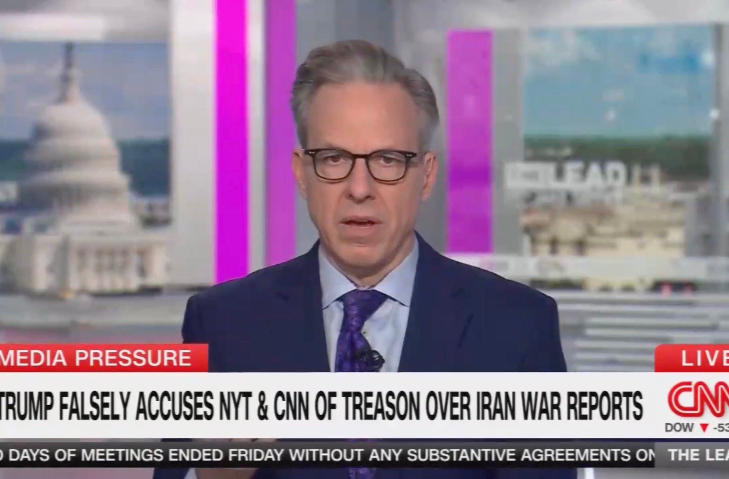 CNN's Jake Tapper Calls Out Trump's Latest 'Deranged' And 'Potentially Dangerous' Attack