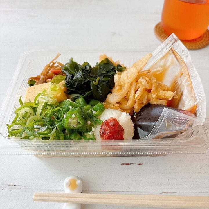 丸亀製麺「梅おろしオクラうどん弁当」