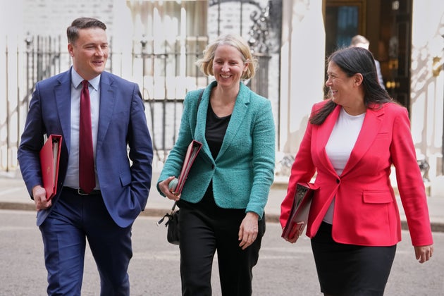 Wes Streeting and Lisa Nandy when they were in the cabinet together.