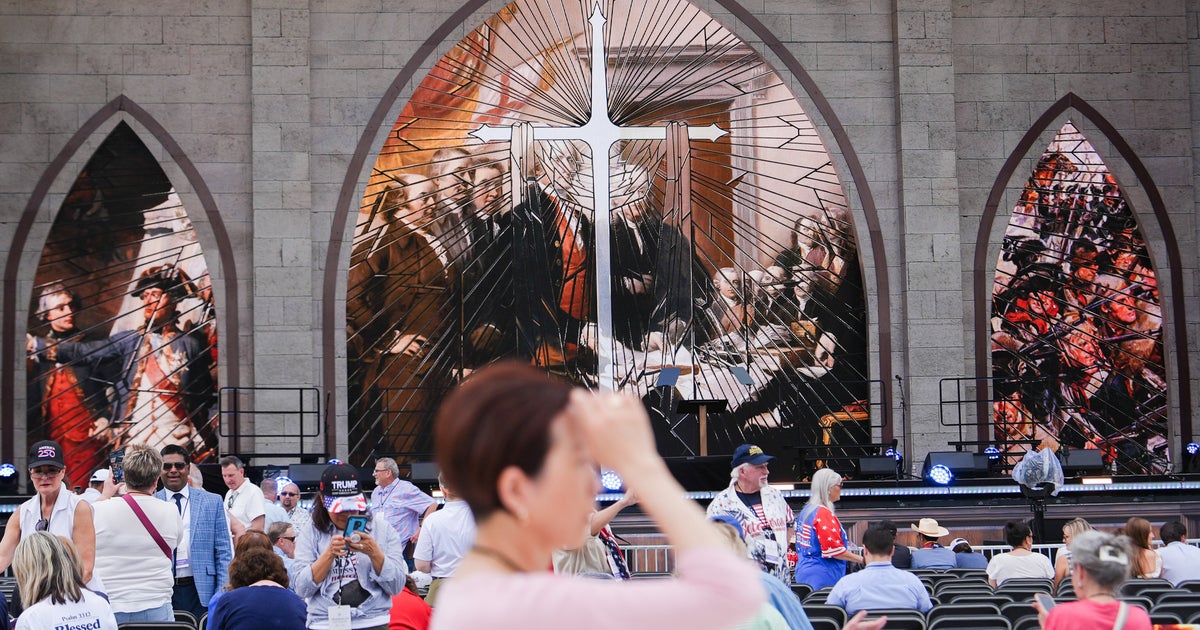 Thousands Flock To National Mall For Prayer Rally With Vance, Hegseth And Rubio